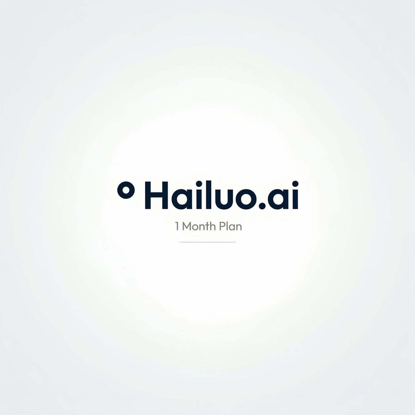Hailuo AI – Latest Version | 1 Month Subscription