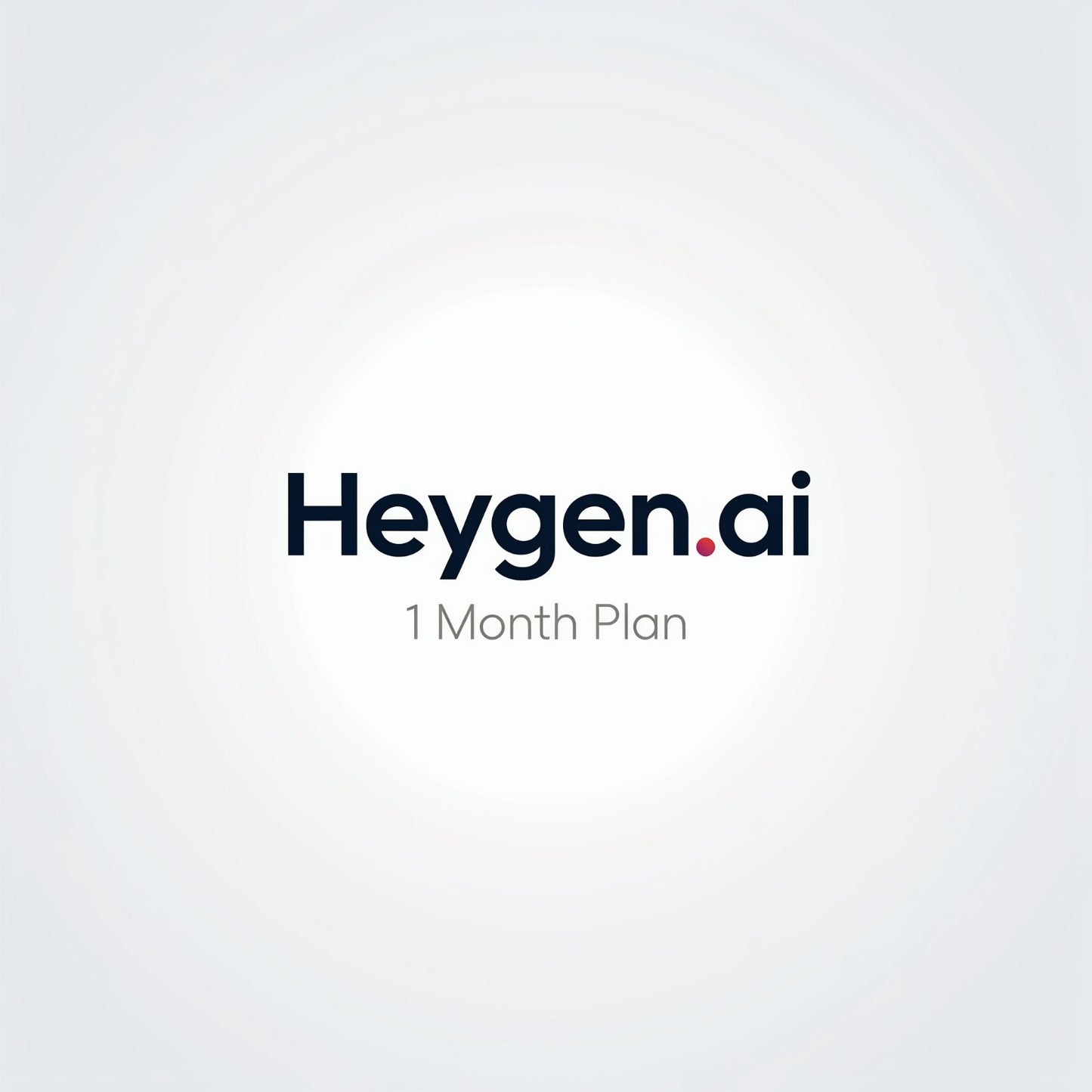 HeyGen AI – Latest Version | 1 Month Subscription