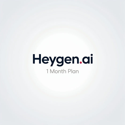 HeyGen AI – Latest Version | 1 Month Subscription