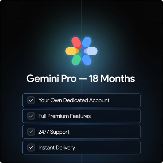 Google Gemini Pro 18 months plan